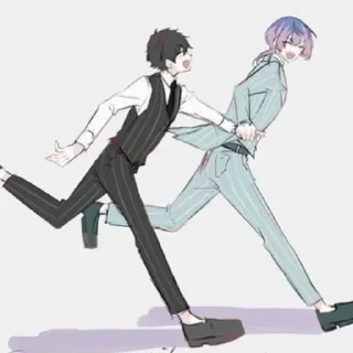 🤝 emoji Bonten Michi Telegram sticker 15 of 71