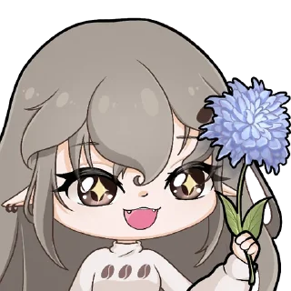 🌷 emoji The Coffee Elf Telegram sticker 7 of 68