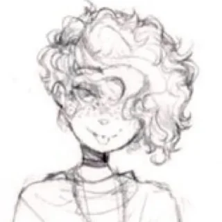 🙂 emoji Broadcast Illusion/colorbars @ghost_and_pals_stickers Telegram sticker 13 of 34