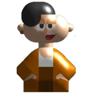 😉 emoji 3D-шки Telegram sticker 6 of 46