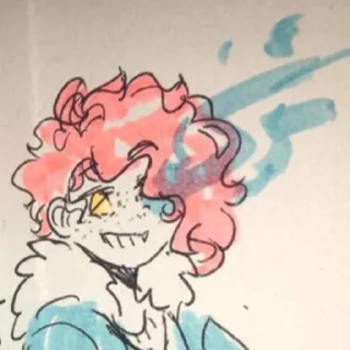 😉 emoji Broadcast Illusion/colorbars @ghost_and_pals_stickers Telegram sticker 21 of 34