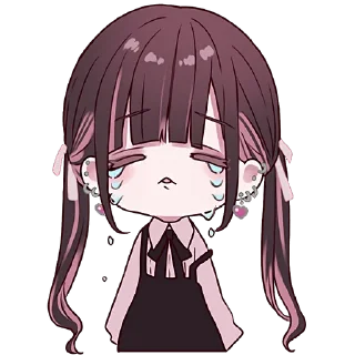 😢 emoji Пьен-чан @Nyasticks Telegram sticker 17 of 41