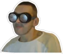 😎 emoji Мопс дядя пёс Telegram sticker 15 of 113