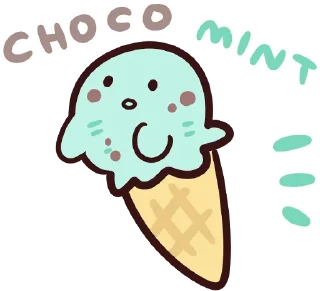 🍦 emoji fuwafuwa everyday :: @line_stickers Telegram sticker 15 of 24