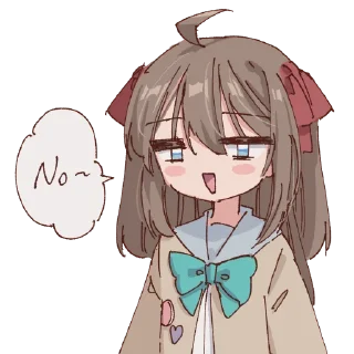 😏 emoji Neuro-sama (art by Rune) Telegram sticker 7 of 32