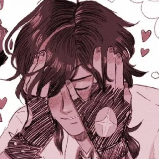 😳 emoji Arstrium Kaeya Telegram sticker 16 of 78