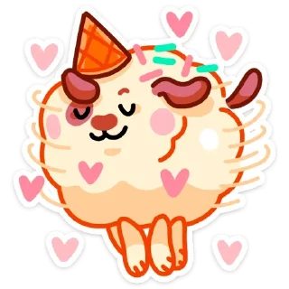 🥰 emoji Айс и Крим (@TgSticker) Telegram sticker 15 of 50