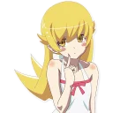 😊 emoji Monogatari @IMG_2D Telegram sticker 10 of 19