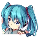 Sticker from Vocaloid @IMG_2D