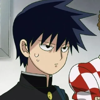 😤 emoji моб психо 100 Telegram sticker 8 of 41