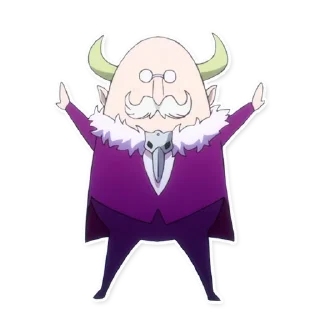 🤗 emoji Mairimashita! Iruma-kun Telegram sticker 21 of 36