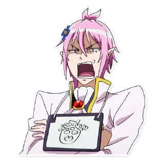 😠 emoji Mairimashita! Iruma-kun Telegram sticker 12 of 36