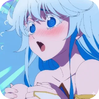 👄 emoji 🩵 Elfaria 🩵 @NN Telegram sticker 18 of 68