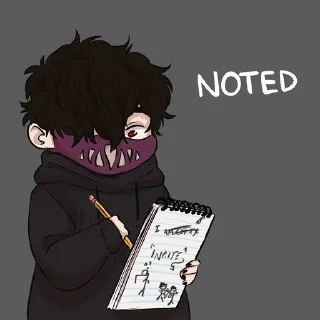 🤔 emoji CORPSE HUSBAND Telegram sticker 23 of 33