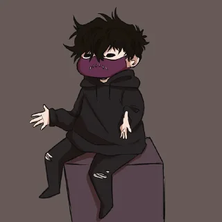 😾 emoji CORPSE HUSBAND Telegram sticker 21 of 33