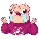 😭 emoji Mr. Piggy Telegram sticker 22 of 35