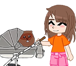 👩‍🍼 emoji Мистер Бобёр ( @ytwexx ) Telegram sticker 23 of 57