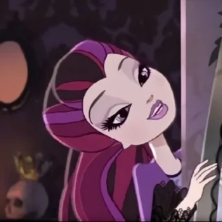 🔮 emoji | raven queen | by @helpik_ri Telegram sticker 20 of 30
