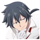 🤔 emoji Anime Reactions ( ͡° ͜ʖ ͡°) Telegram sticker 5 of 55