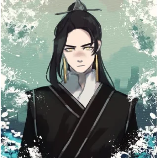 😠 emoji Хэ Сюань/Черновод Telegram sticker 9 of 120