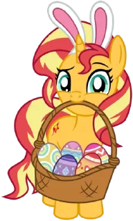 Sticker from Sunset | @MyLittlePony_bots