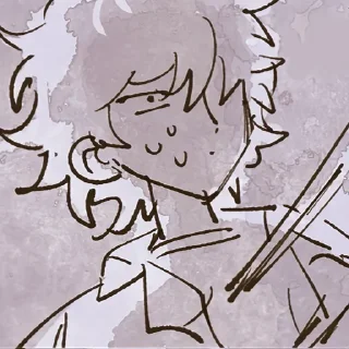 😱 emoji 𝆹𝅥 𝆭  ᴄʀᴜsʜ 𝟷s #𝟷 :: @yanani_n Telegram sticker 6 of 120