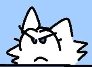 😾 emoji ТУПЫЕ КОШАЧЬИ РОЖИ Telegram sticker 6 of 42
