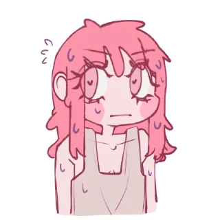😓 emoji @bebebekauwu Telegram sticker 23 of 46