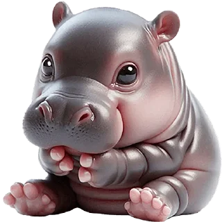 🫢 emoji Бегемотик → @emojiprems Telegram sticker 8 of 40
