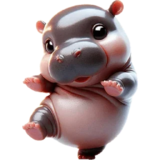 🕺 emoji Бегемотик → @emojiprems Telegram sticker 2 of 40