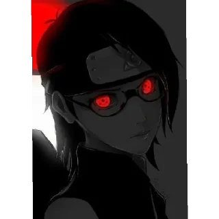 👁️ emoji Сарада Telegram sticker 14 of 36