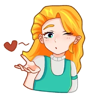 😘 emoji Юни от @Ali_ctrh Telegram sticker 8 of 13