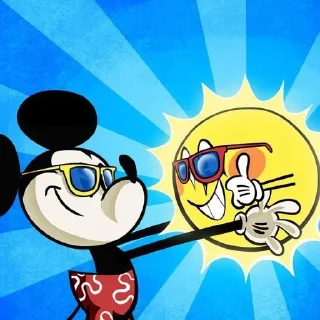 🌟 emoji Mickey Mouse • @Earth928B Telegram sticker 19 of 40