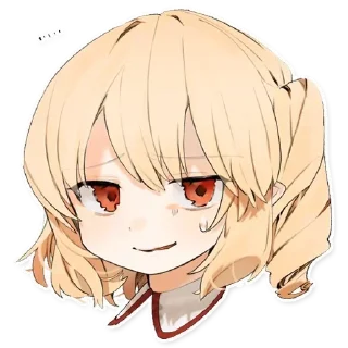 😏 emoji БОЛЬШЕ ⇨ @CLOOBHUB АНИМЕ СТИКЕРЫ ANIME STICKERS ТГ Telegram sticker 12 of 26
