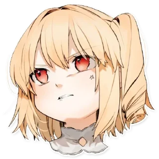 😨 emoji БОЛЬШЕ ⇨ @CLOOBHUB АНИМЕ СТИКЕРЫ ANIME STICKERS ТГ Telegram sticker 22 of 26