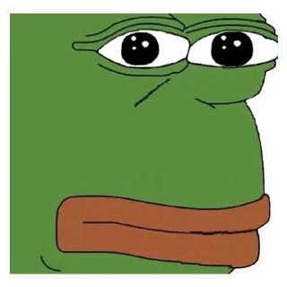 😐 emoji PEPE MEGA PACK Telegram sticker 11 of 90