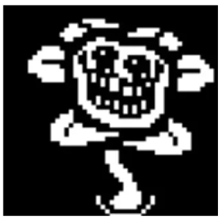 😈 emoji flowey/Undertale Telegram sticker 11 of 38