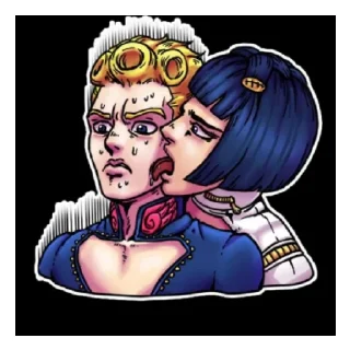 😄 emoji JJBA Telegram sticker 10 of 28