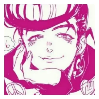 😄 emoji JJBA Telegram sticker 24 of 28