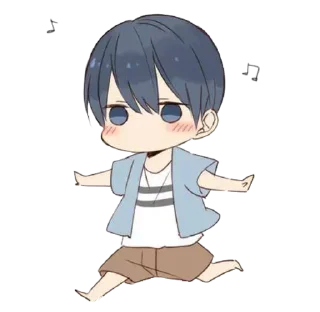 ❤️ emoji Devi / Bubi by @anime_stickerr Telegram sticker 22 of 25