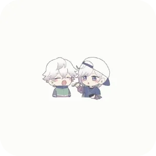 🎆 emoji 🎆 Chibi Telegram sticker 1 of 16