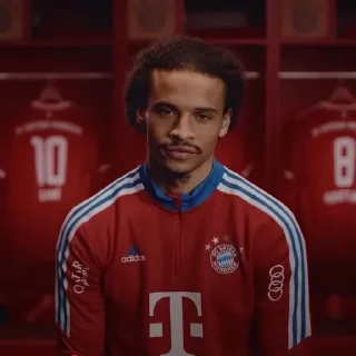 Sticker from Leroy Sane