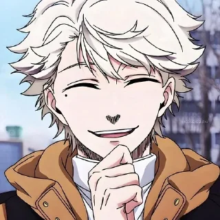 ☺️ emoji Блю лок @anime_sticks Telegram sticker 15 of 20