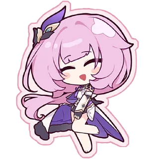 💓 emoji Honkai Impact 3rd Valkyrie Day Telegram sticker 9 of 19