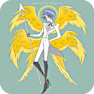 😒 emoji ˏˋ°•*⁀➷ Archangel Gabrielೃ࿔₊• - (@Fan_Gabriel) @Tg Telegram sticker 10 of 120