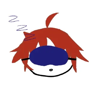 😴 emoji мао(⁠≧⁠▽⁠≦⁠) Telegram sticker 10 of 11