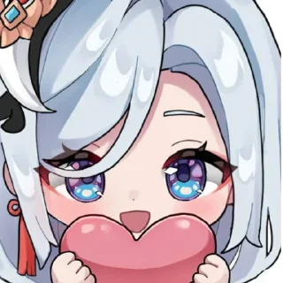 Sticker from Shenhe by @jueyun_stickers