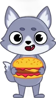 🌟 emoji Волк Васька Telegram sticker 20 of 20