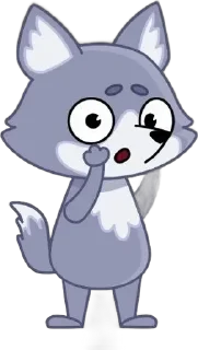 🌟 emoji Волк Васька Telegram sticker 5 of 20