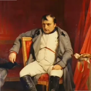 🛌 emoji NapoLeon Legend Telegram sticker 1 of 11